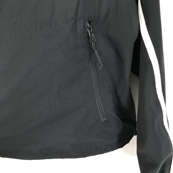 NEW JoyLab Cropped Fit Sweatshirt / Jacket Women's Plus XXL Black 1/4 Zip Active - Picture 3 of 12